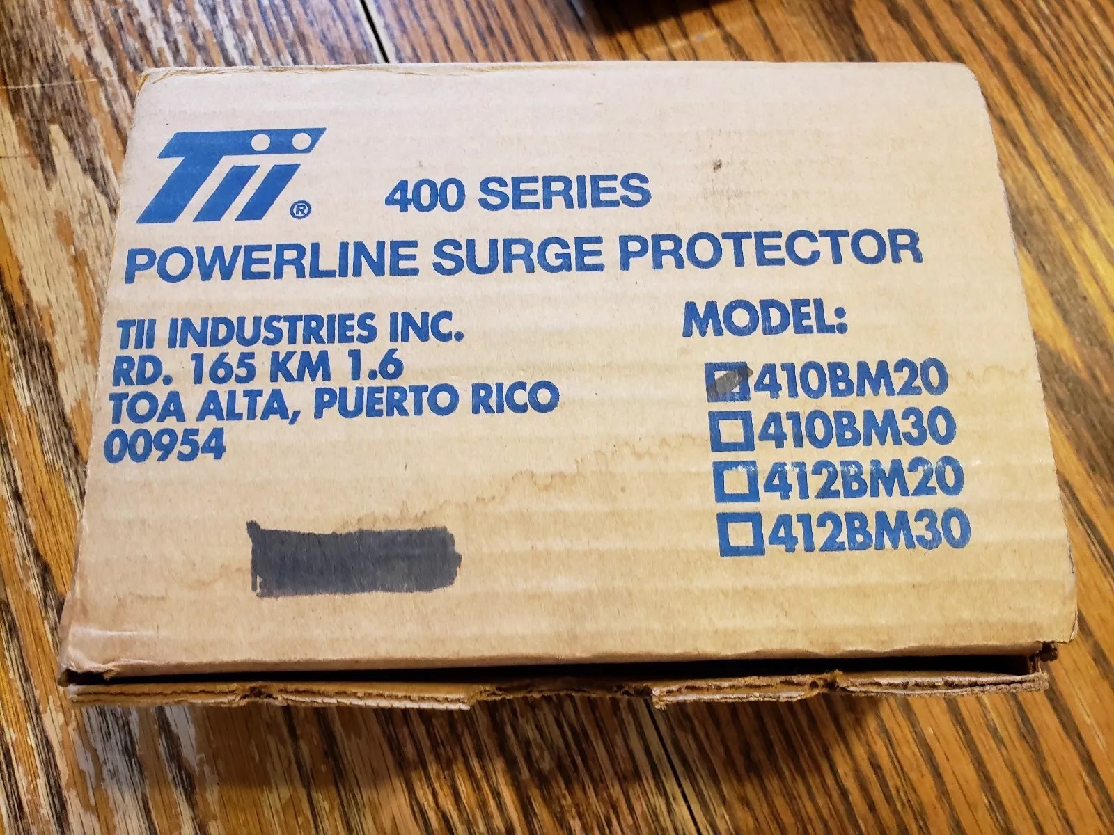 Brand New TII 400 series Transient Voltage Surge Suppressor 410BM20