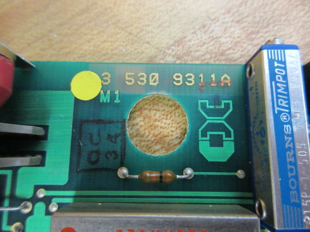 Cincinnati Milacron 3-530-9311A Control Card 35309311A Rev.B