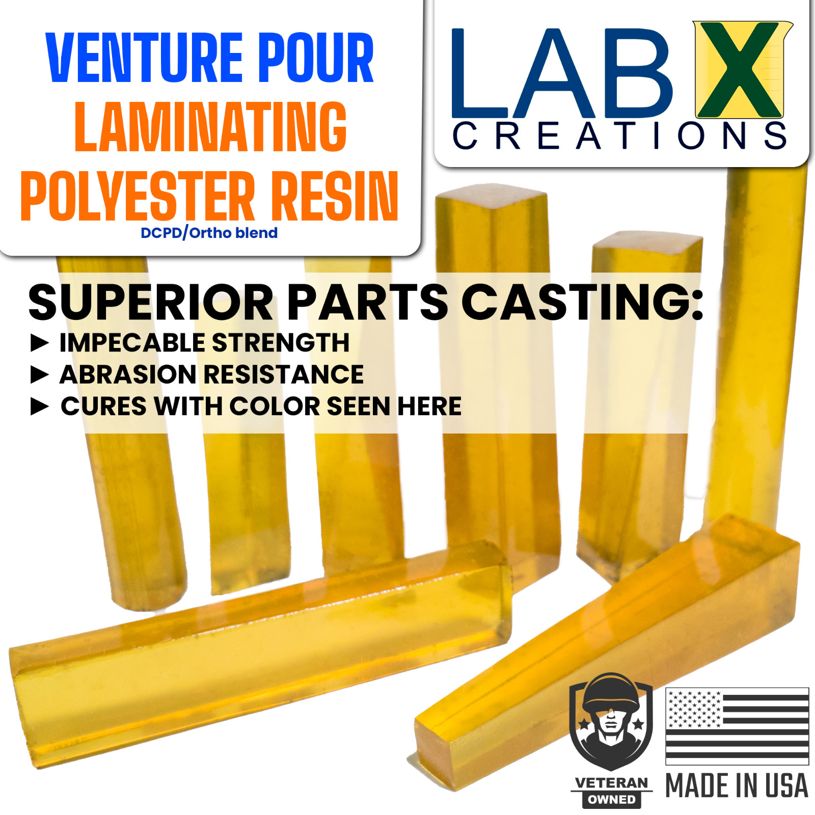 VP PREMIUM 1 Gallon POLYESTER RESIN +MEKP (Laminating fiberglass, biaxle, cloth)
