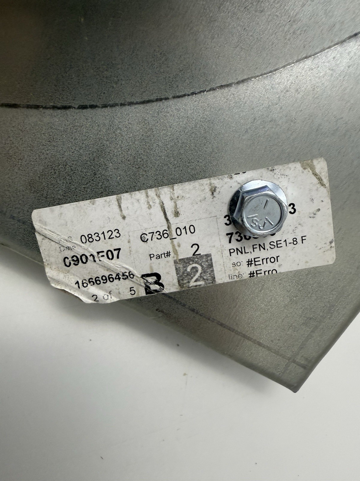 Greenheck SDPE-D-08G-1-DS Axial Fan.