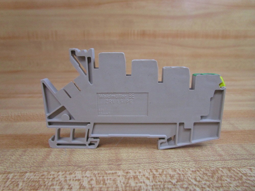 Weidmuller ZRV 1.5/PE Terminal Block ZRV15PE (Pack of 13)