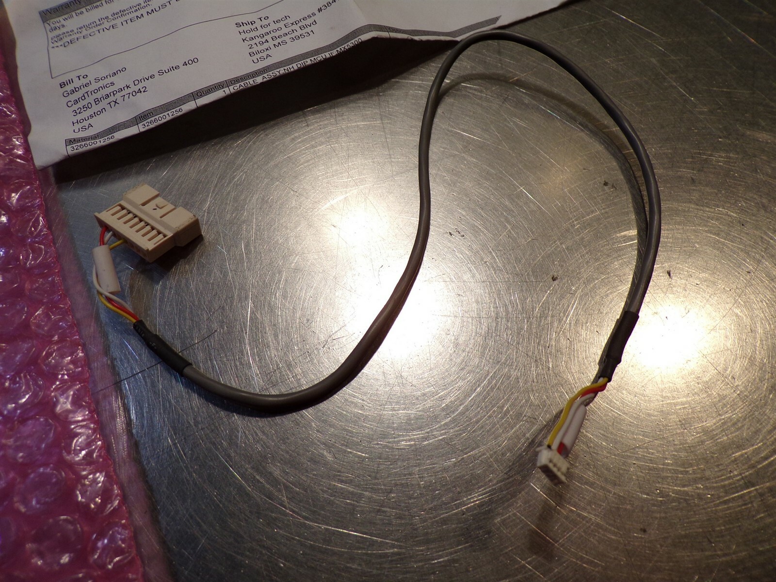NEW Nautilus Hyosung 3266001256 Cable Assembly MCUIF:MX5300 G8 *FREE SHIPPING*