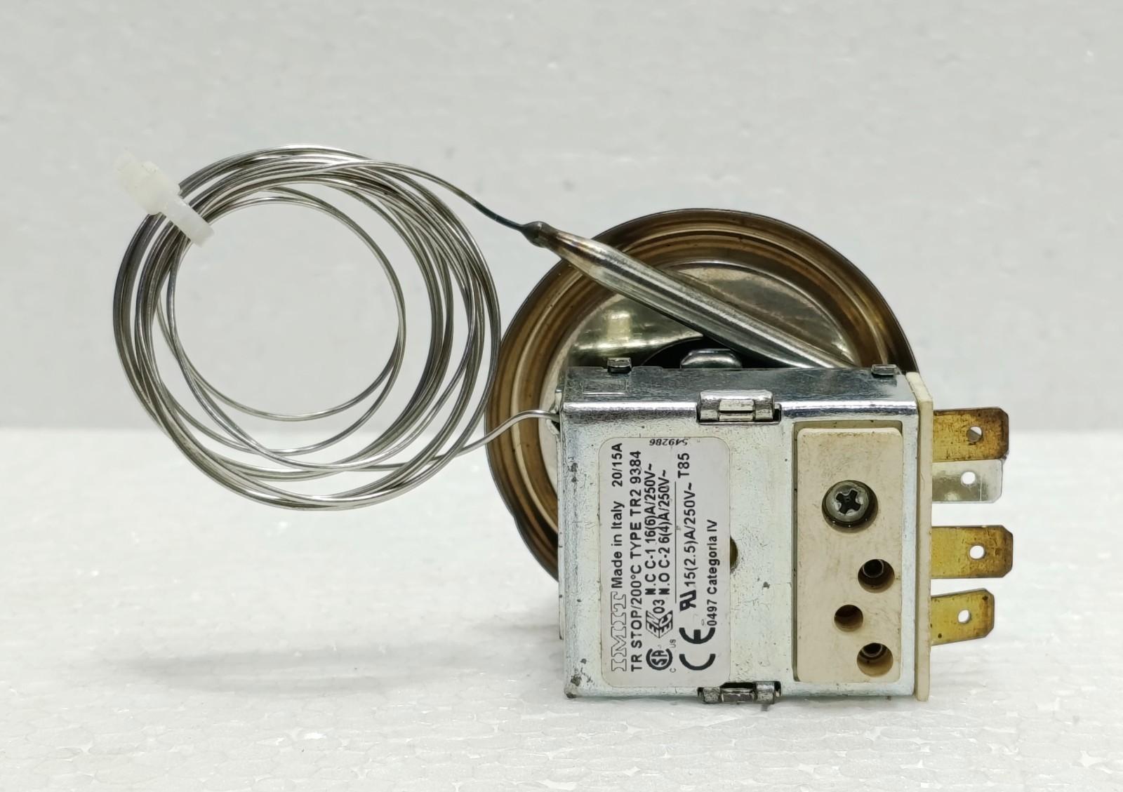 IMIT TR2 9384 Capillary Thermostat 0-200C 20/15A