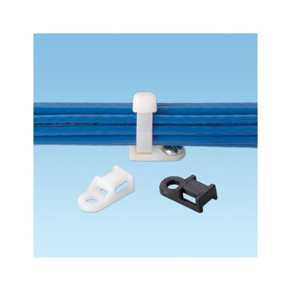 Panduit Ta1s8-M Cable Tie Mount, Screw Applied, Pk1000