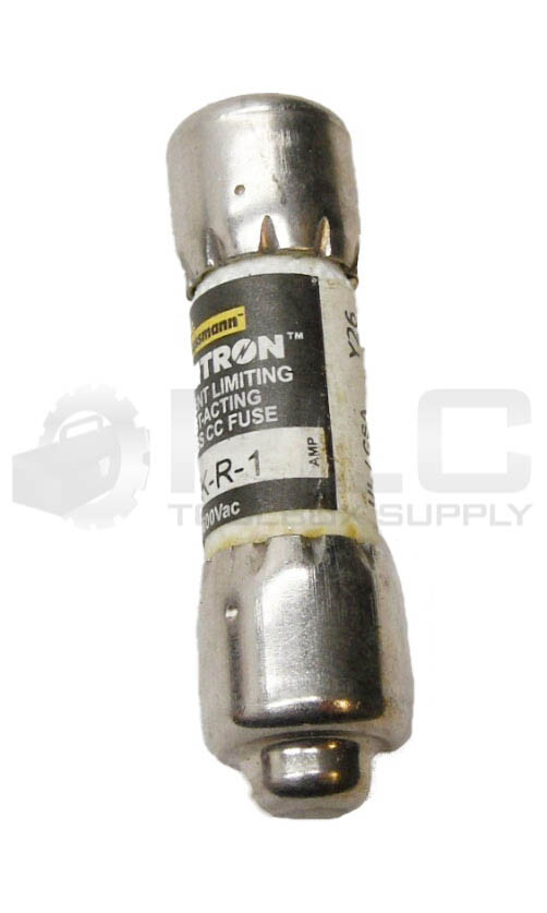 LOT OF 4 NEW BUSSMANN KTK-R-1 LIMITRON FUSE 1A 600VAC