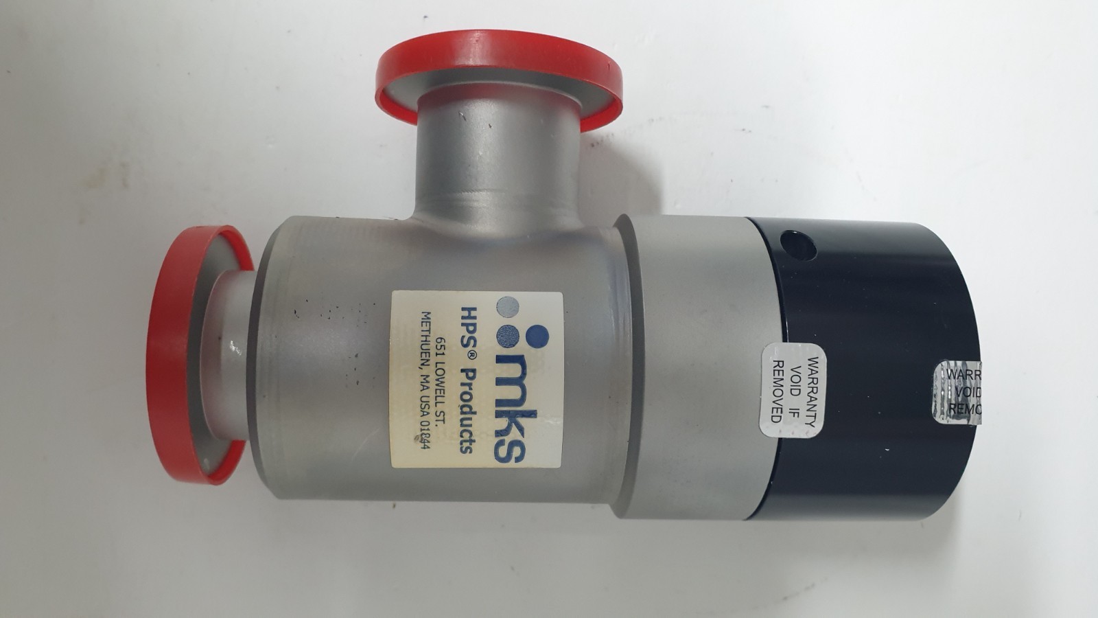 MKS HPS Products Vacuum Inline Valve 796-001604-004