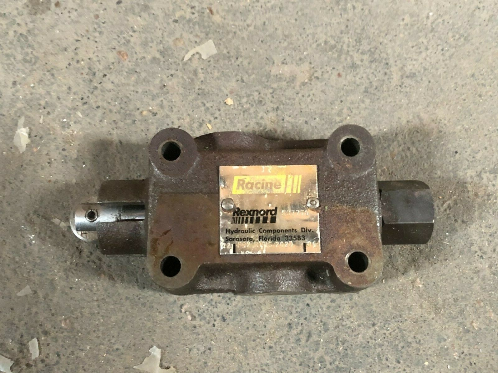 Rexnord Racine SS7770 12 FD2RT, HS202D 81