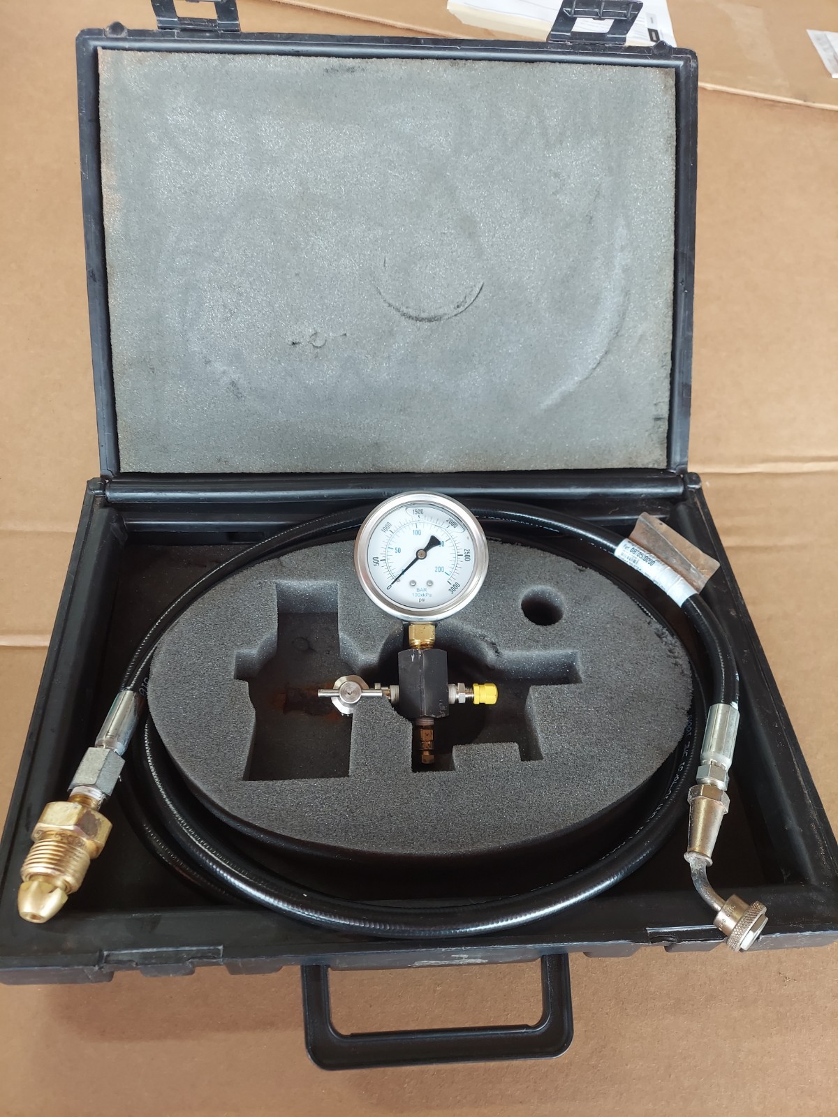 PARKER CG-3000AGRG C&G ASSEMBLY W/3000 PSI GUAGE ACCUMULATOR CHARGING 0870520000