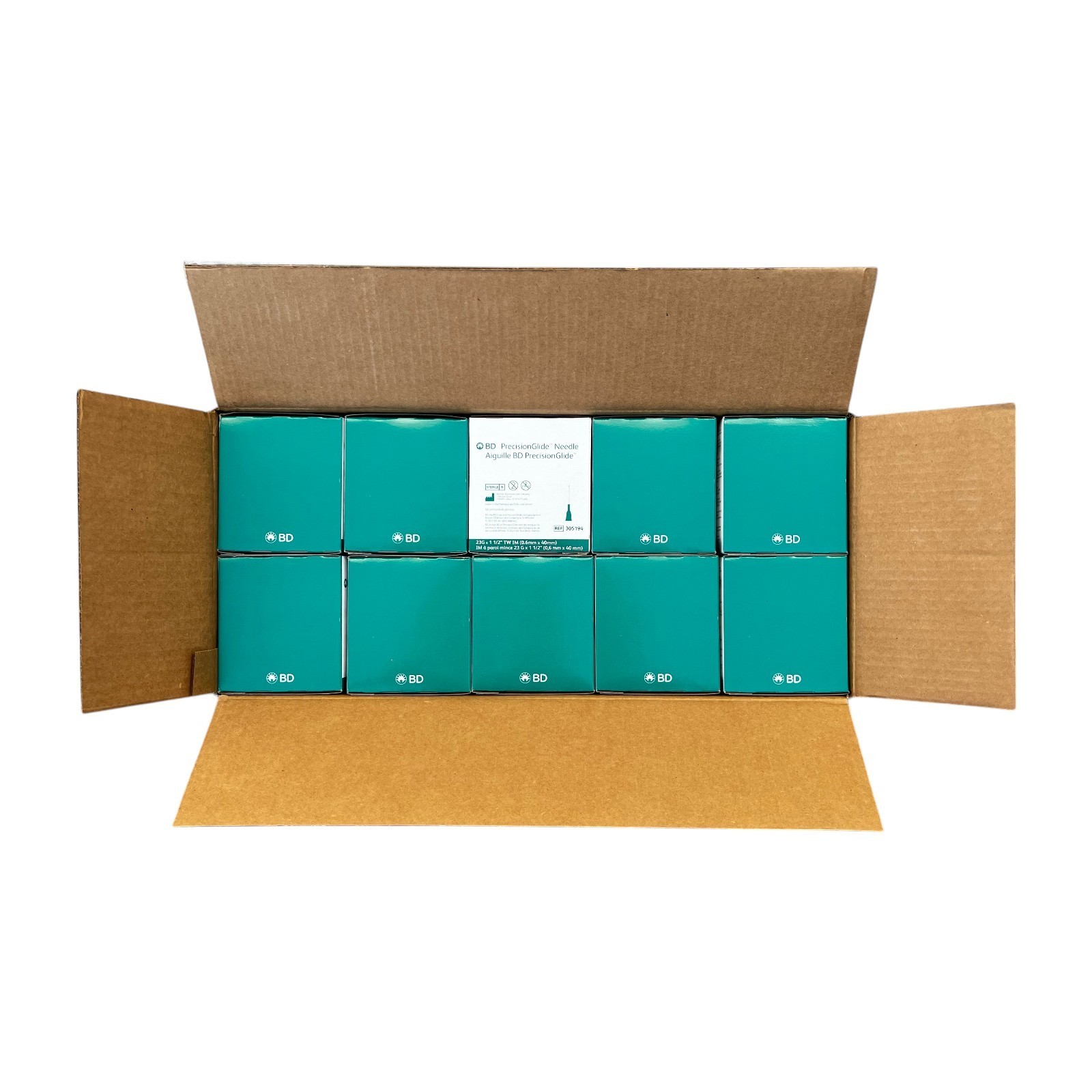 BD PrecisionGlide 305194 23G x 1 1/2 TW IM (0.6mm x 40mm) Sterile – 1000 Pcs