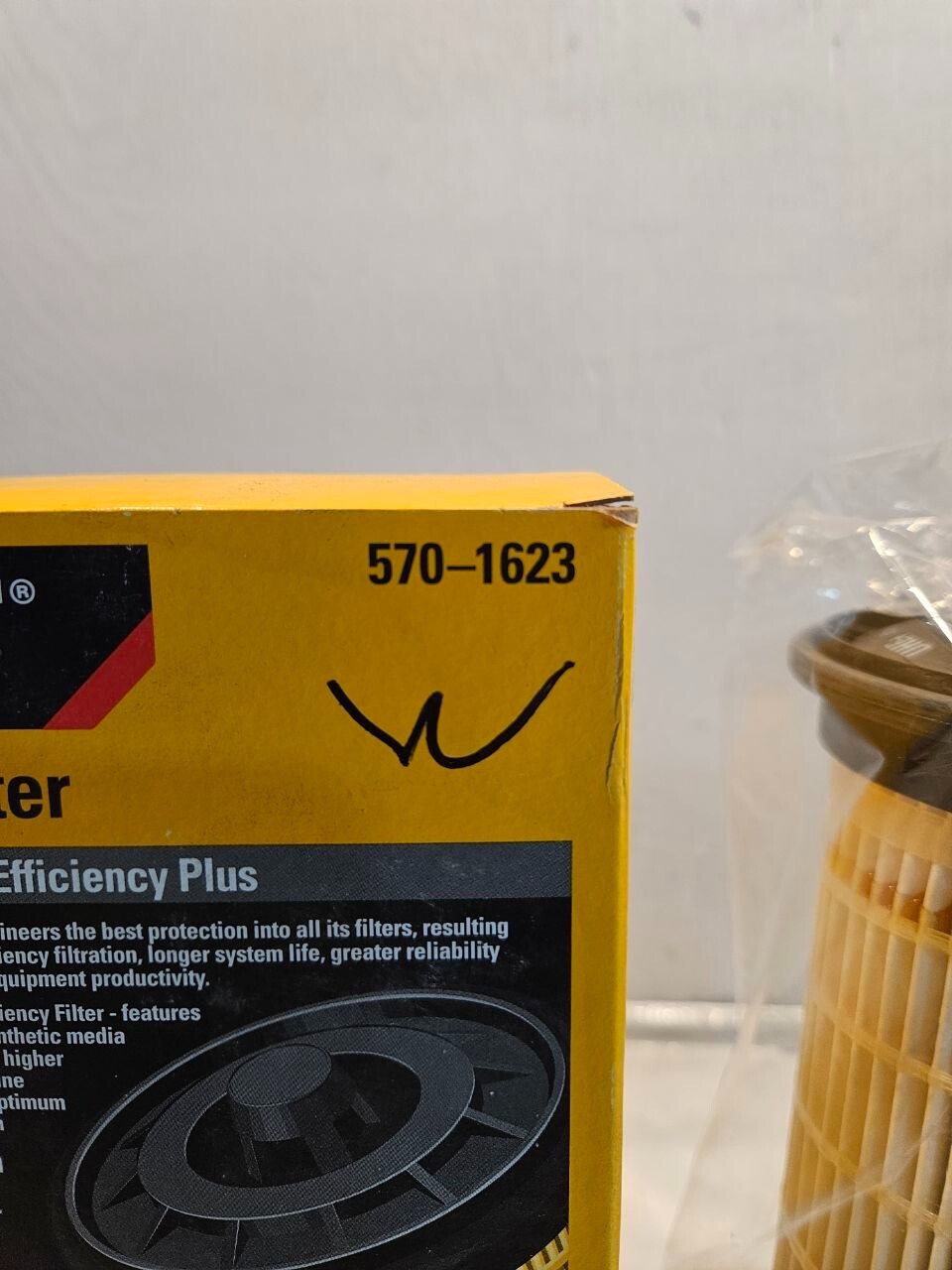 NEW CAT CATERPILLAR 570-1623 ULTRA HIGH EFFICIENCY PLUS FUEL FILTER OEM