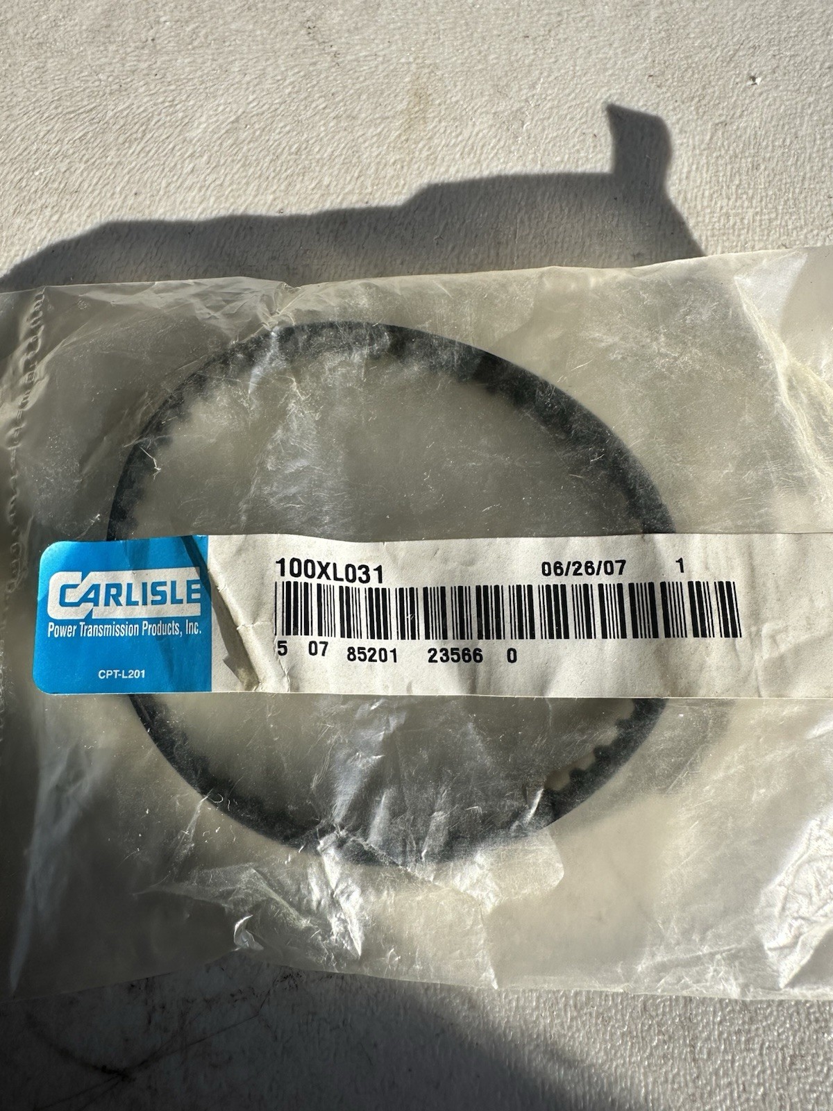 Lot Of 3! CARLISLE Belt 100XL031