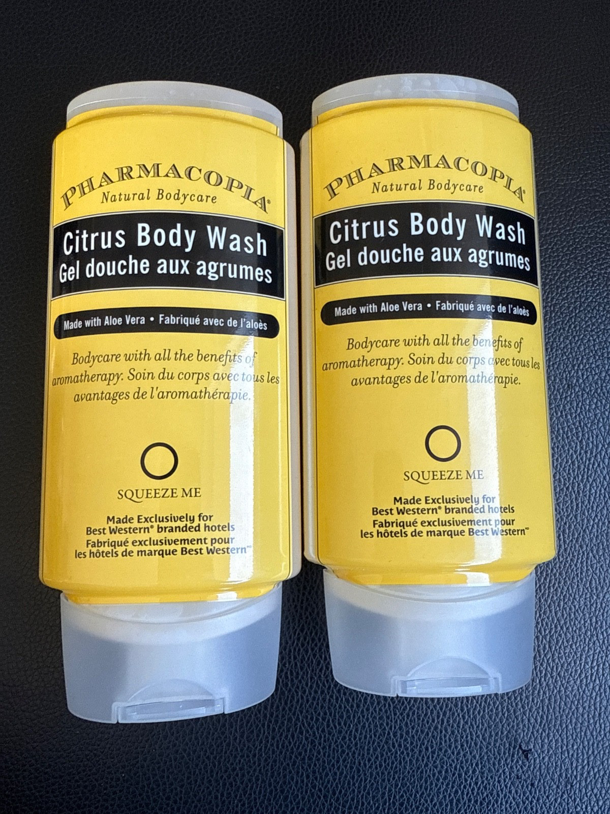2 Bottles Pharmacopia Citrus Body Wash ~ 12.17 Fl oz Each