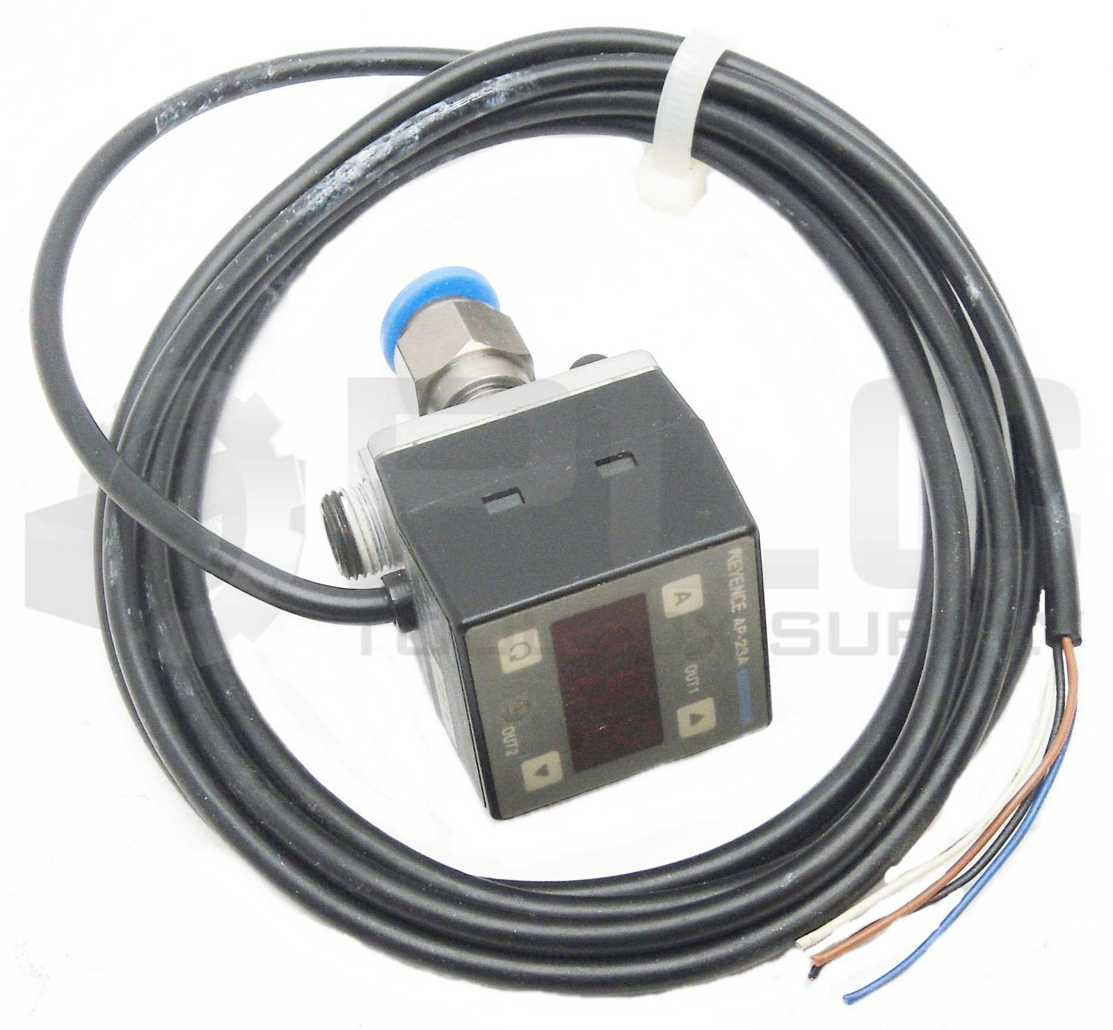 KEYENCE AP-23A DIGITAL POSITIVE PRESSURE SENSOR 12-24VDC