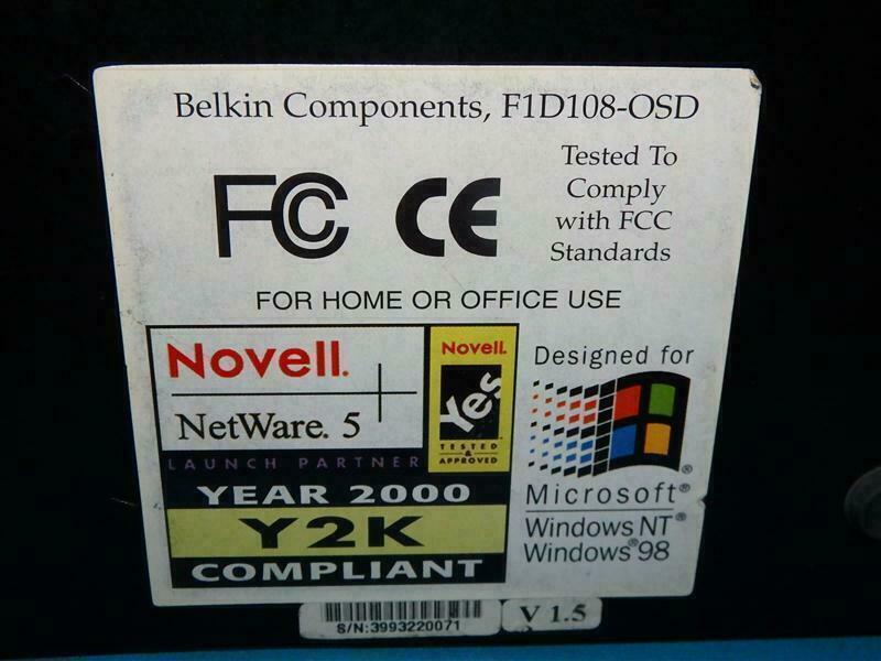 Belkin F1D108-OSD Omni View PRO 8-port