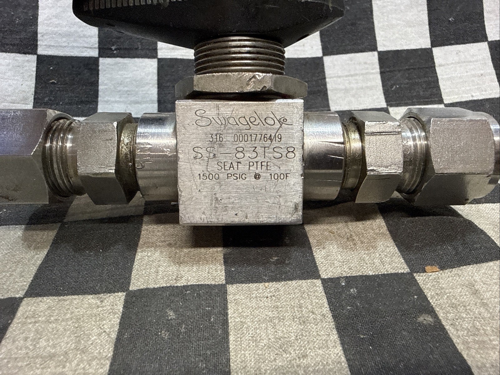 SWAGELOK SS-83TS8, SS83TS8, BALL VALVE 1/2″, SHIPSAMEDAY#1654W1