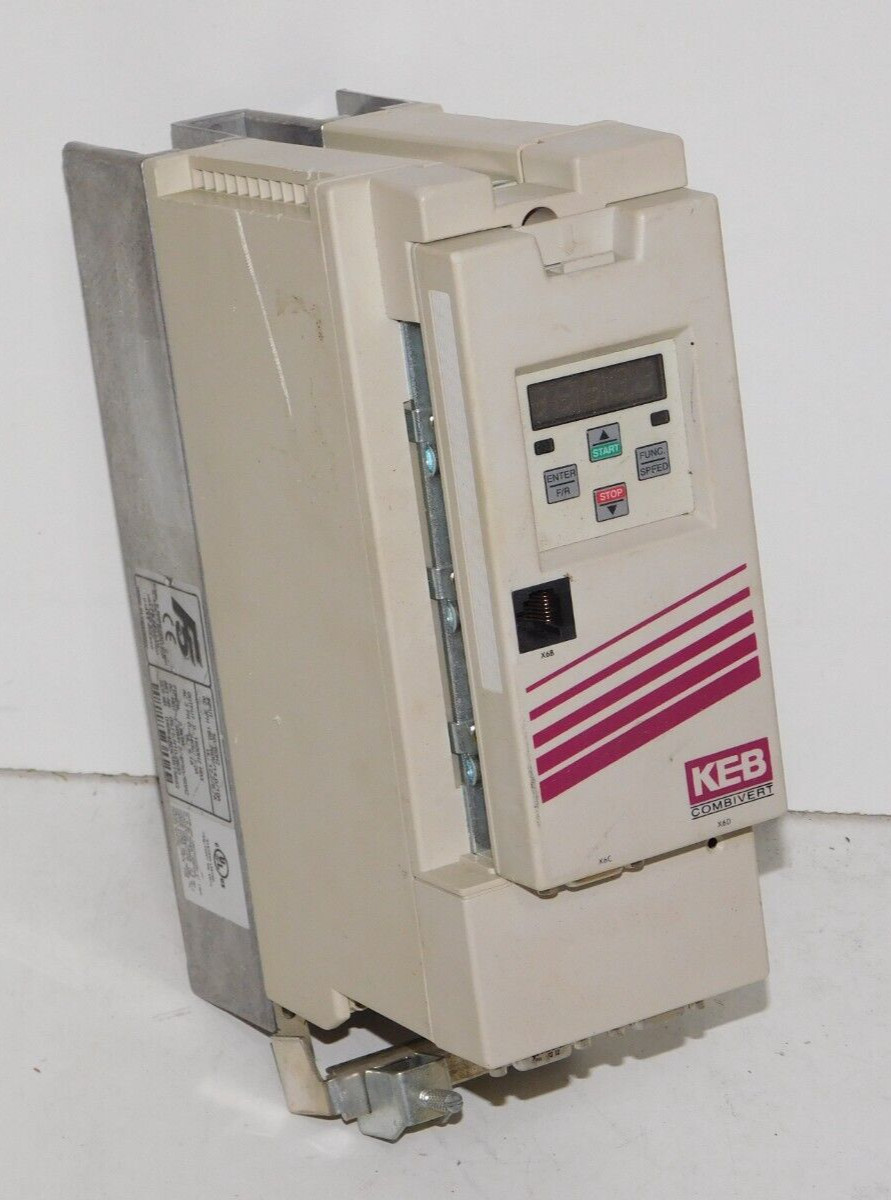 KEB Combivert 09.F5.M1D.2BD0 Automation Inverter DIN66019 Keyboard 2.8kVA 1.50kW