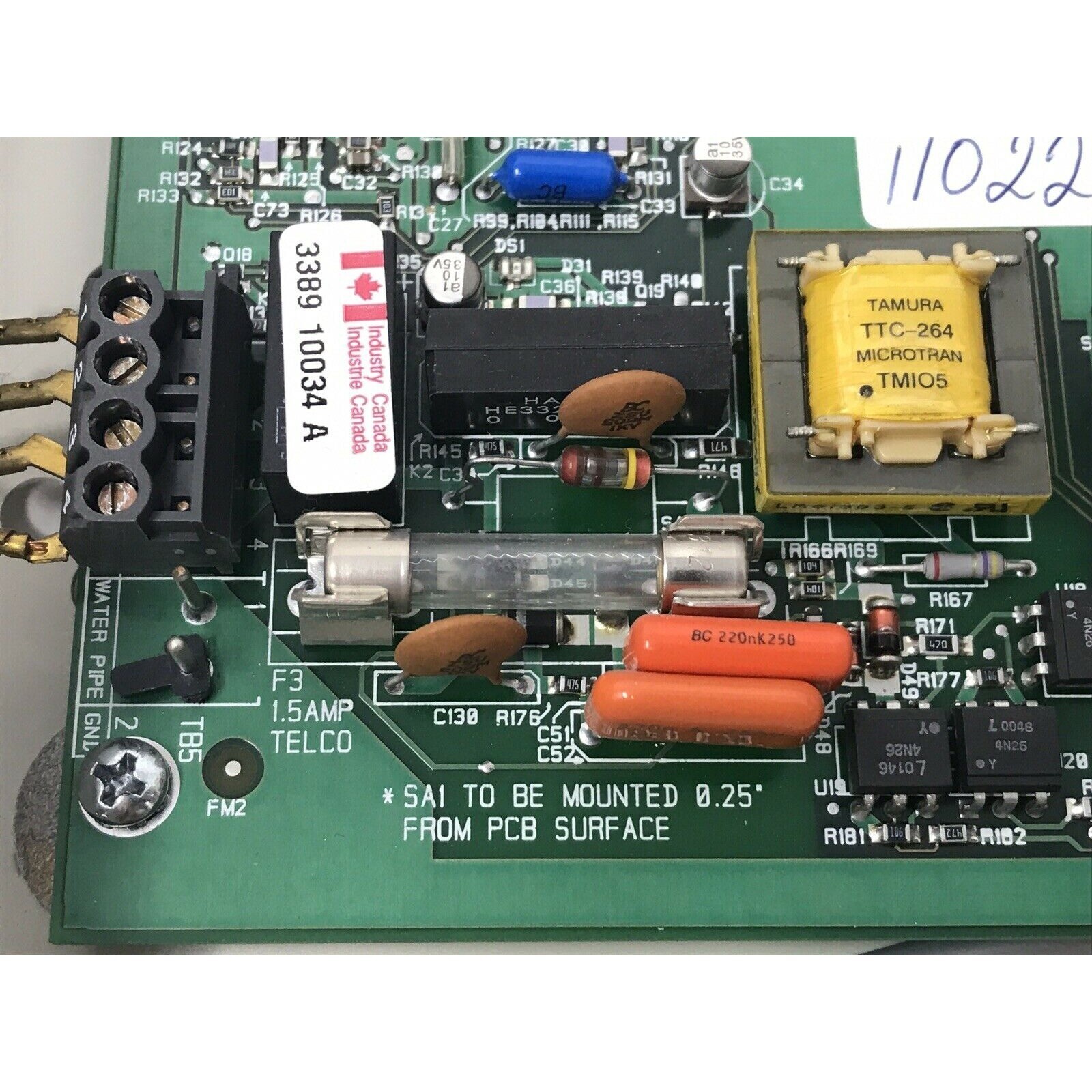 Verex ISM Control Motherboard 641-9000 Rev. B