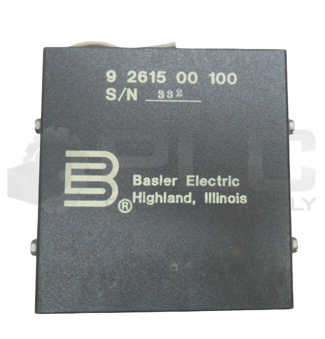 BASLER ELECTRIC 9 2615 00 100 RADIO FREQUENCY INTERFACE FILTER