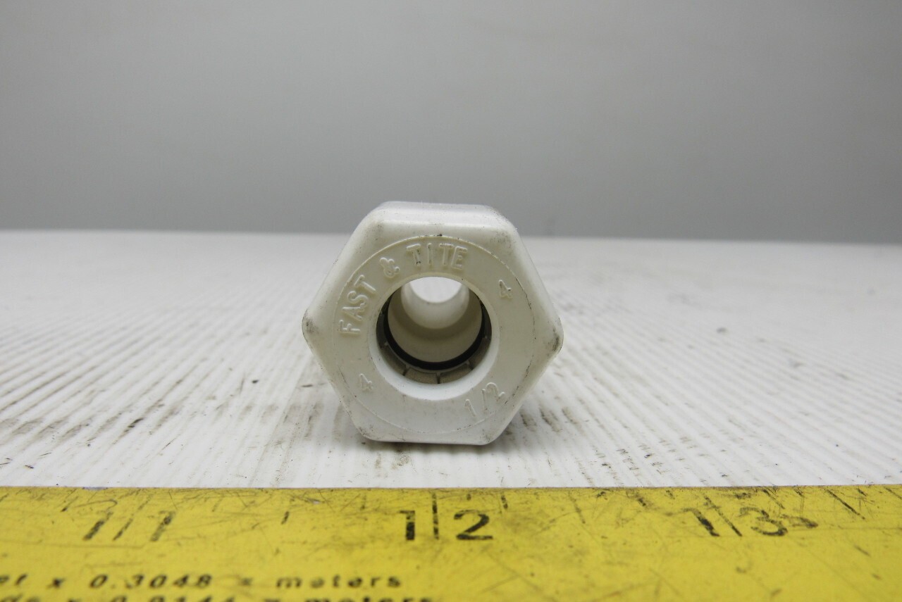 Parflex W8MC6 1/2″ Nylon Compression Tube To 3/8″ Pipe Fittings Lot Of 10