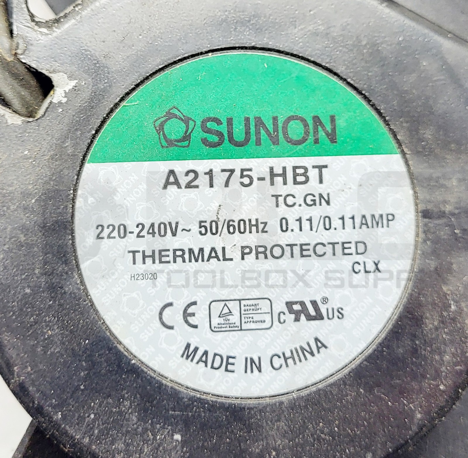 SUNON A2175-HBT COOLING FAN 220-240V 50/60HZ 0.11A