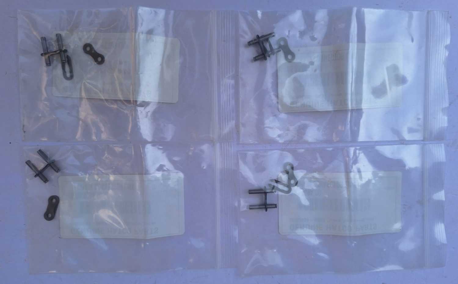 HATCO 05.03.009A.00 CONNECTOR/MASTER LINK KIT CHAIN LOT OF 4