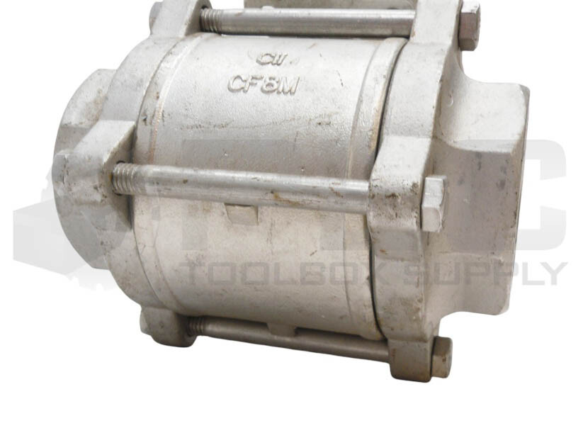 NEW APOLLO 86R-108-01 BALL VALVE 2-1/4″ 1000CWP C11 CF8M *READ