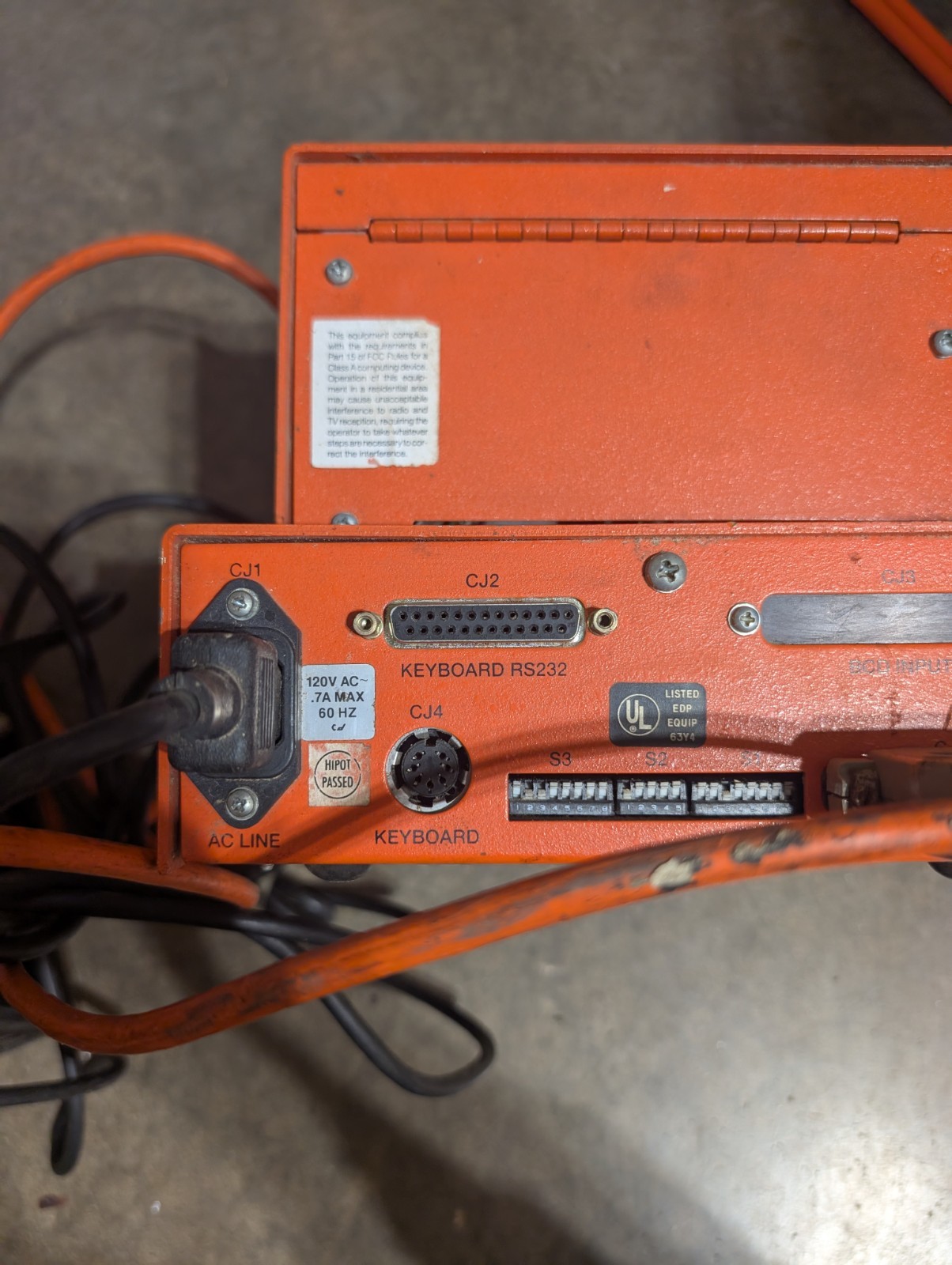EATON UMC555AAAC-31 With RICE LAKE SP2000 / SP2000 (USED) Scale Display/Printer