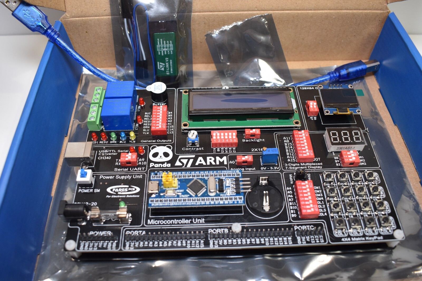 ARM Development Kit (Panda) Based on STM32F103C8T6