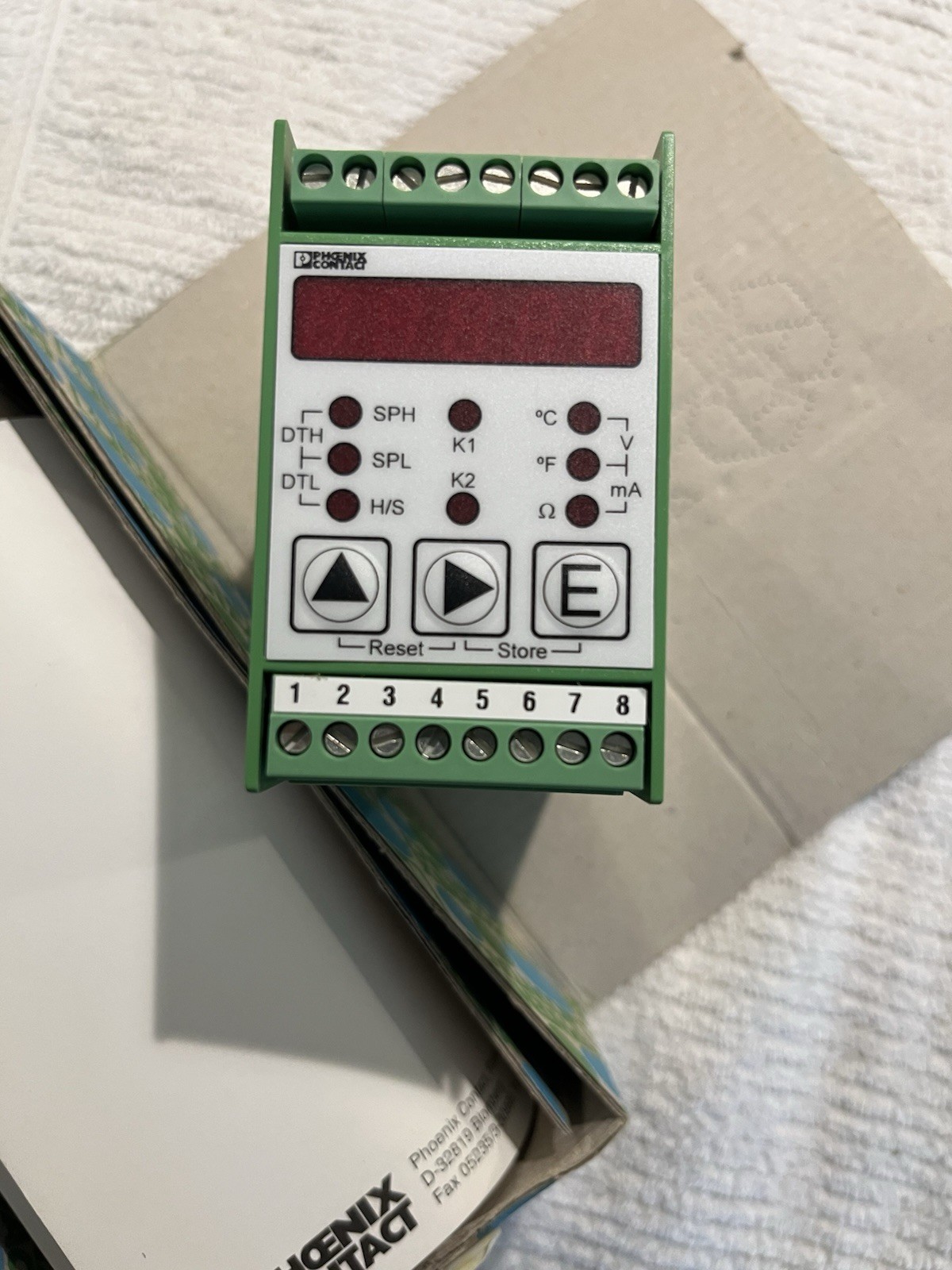 Phoenix Contact MCR-PSP-DC Programmable Threshold Value Switch New Open Box
