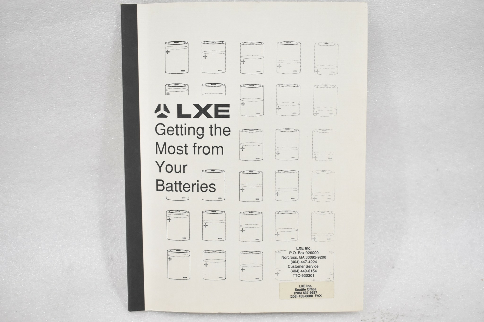 LXE TTC-930301 GETTING THE MOST FROM YOUR BATTERIES, DEC. 15 1993