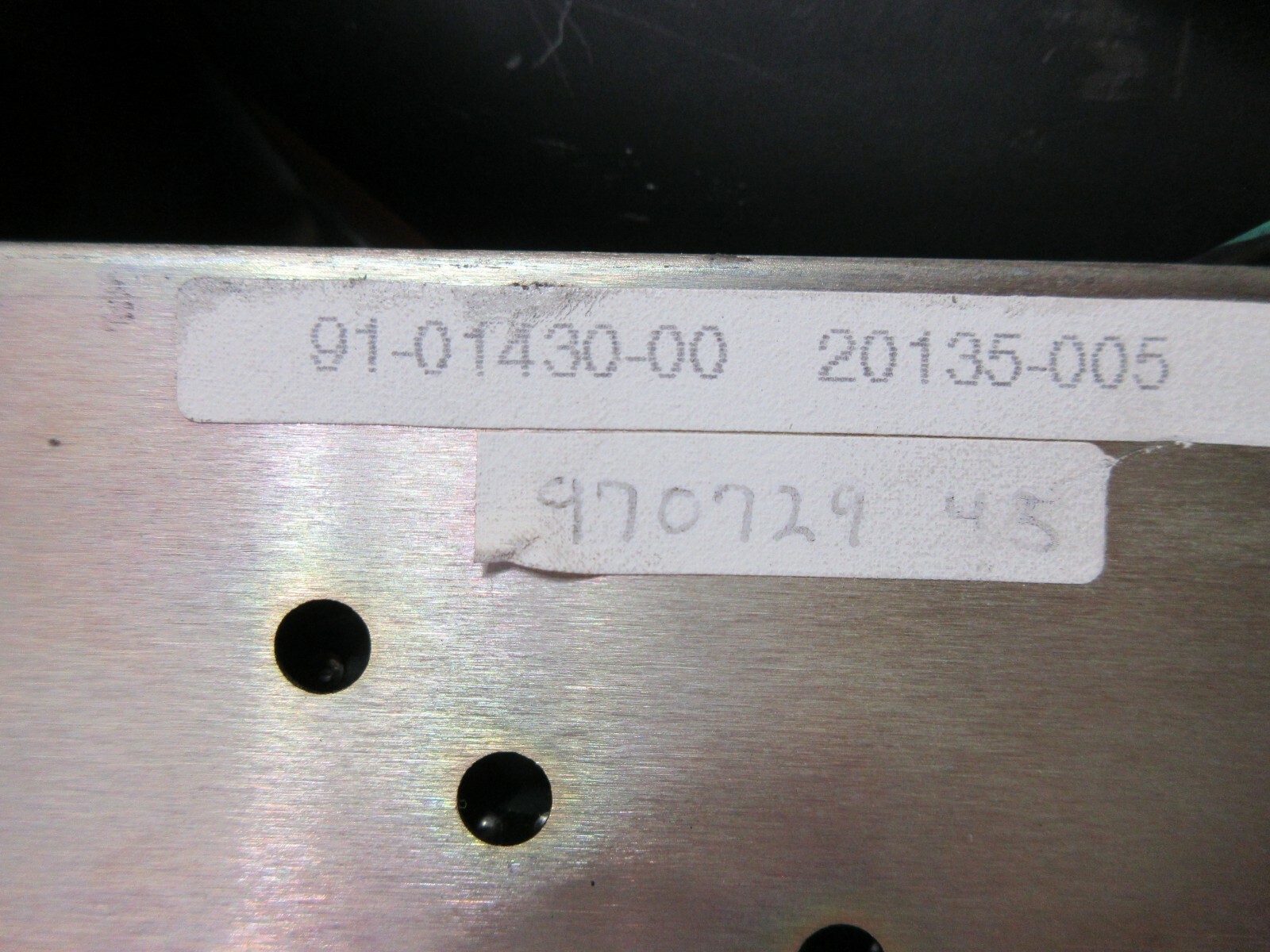 CUTLER HAMMER CRT DISPLAY 91-01430-00 720467 MONITOR 20135-005 AEG SCHNEIDER