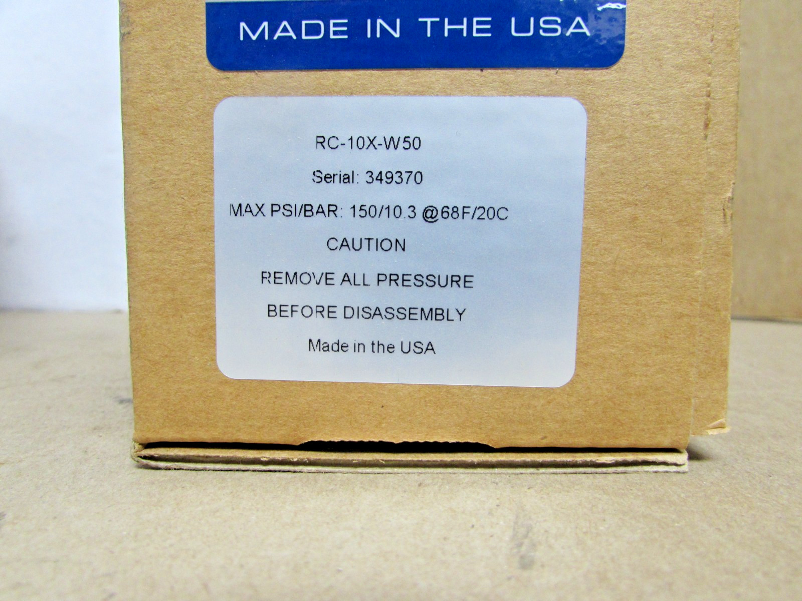 Blacoh RC-10X-W50 Pulsation Dampener Sentry III 0.500″FNPT, 150PSI Max (HAVE 2)