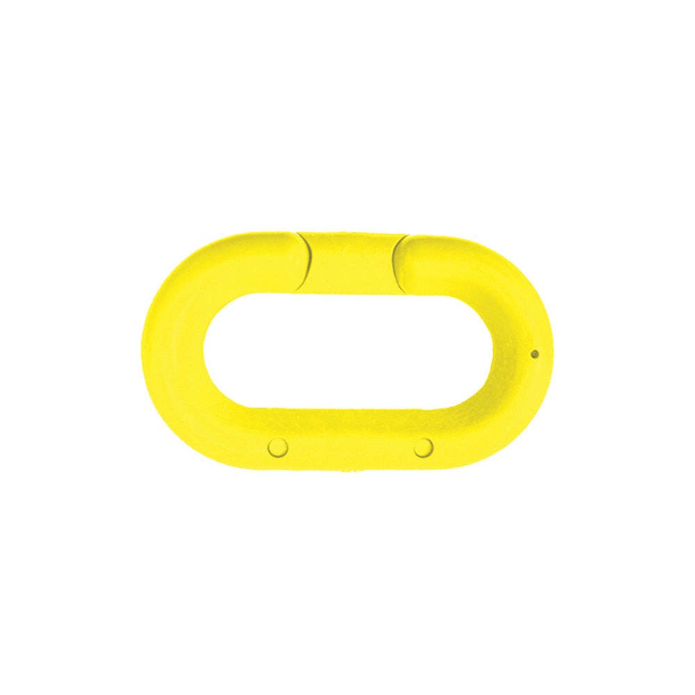 APPROVED VENDOR 51702-10 Chain Link,Yellow,2″ Size,Plastic,PK10 491A09