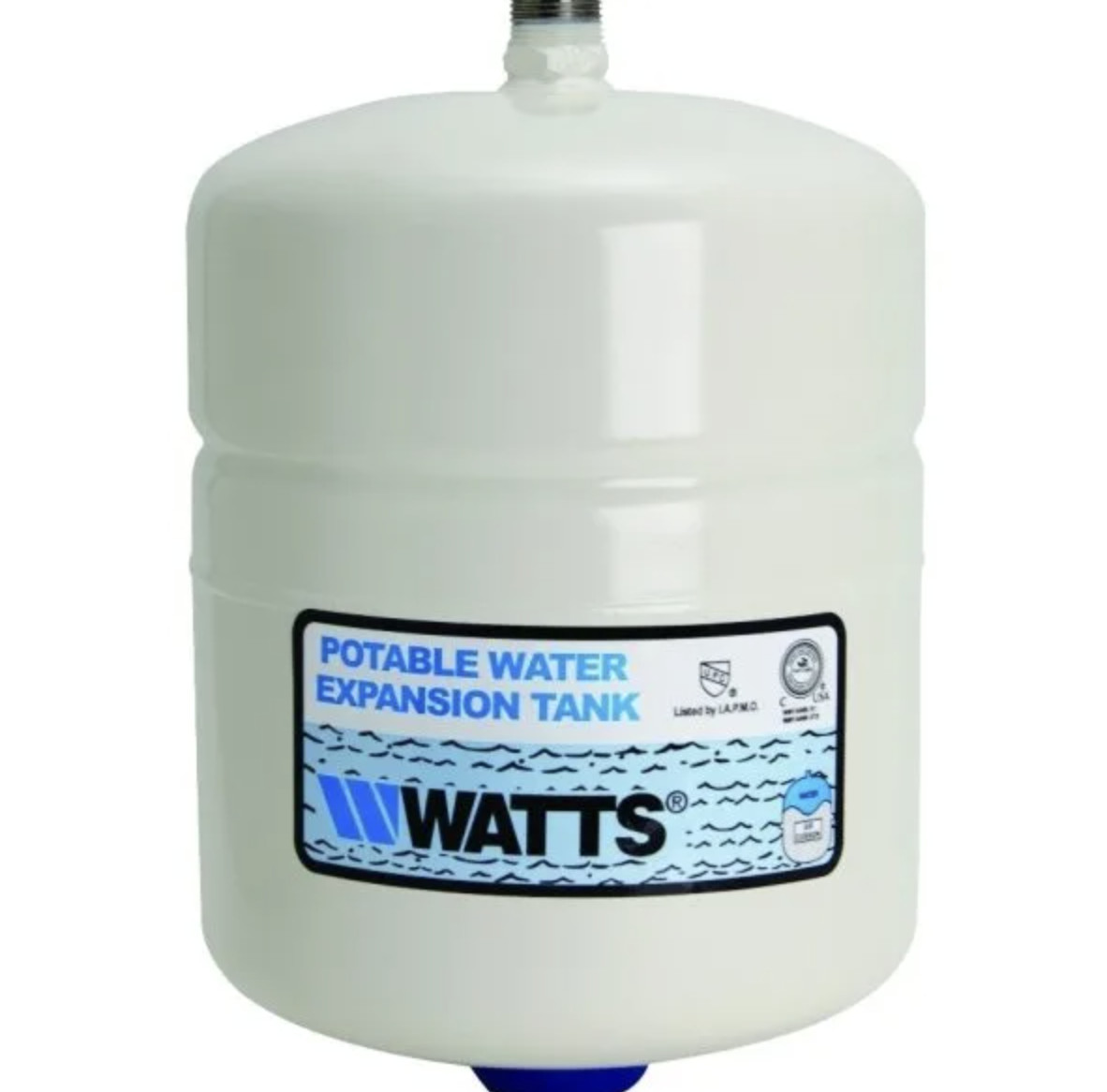 Watts 2.1 Gal. Potable Water Heater Storage Tank 3/4 In Male Tank