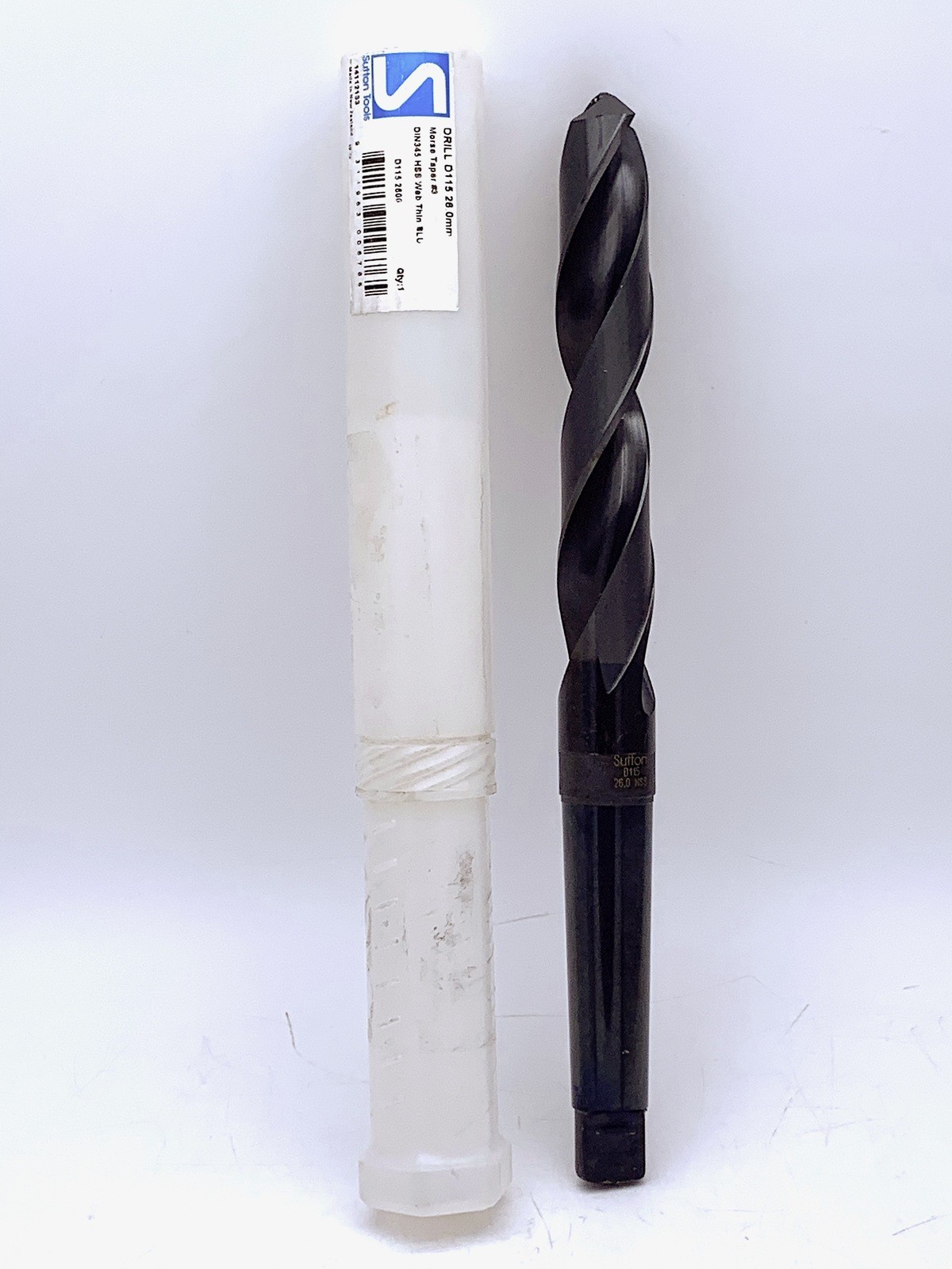 Sutton D115 26mm Number 2 Morse Taper Shank Drill Bit HSS D1152600
