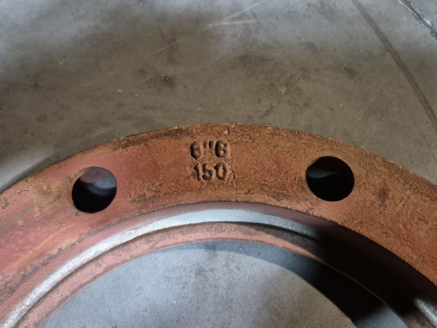 DELTAFLEX 8″ Class 150 Pipe Flange SDR7, SF=2.0, A536 GR65/45/12 – Parts