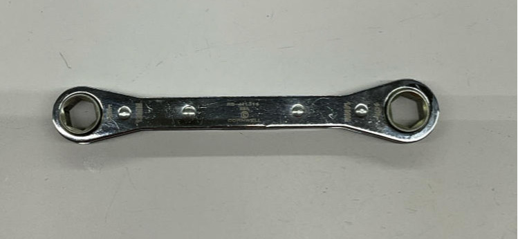 Cornwell RB-M1314 13mm x 14mm Flat Box 6-Point Ratchet Wrench