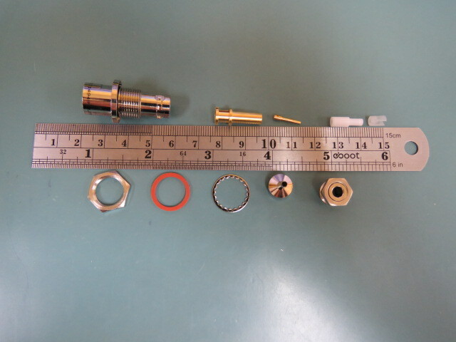 EMERSON CONNECTIVITY SOLUTIONS BJ79-47 Qty of 3 per Lot TRB, Twinaxial/Triaxial