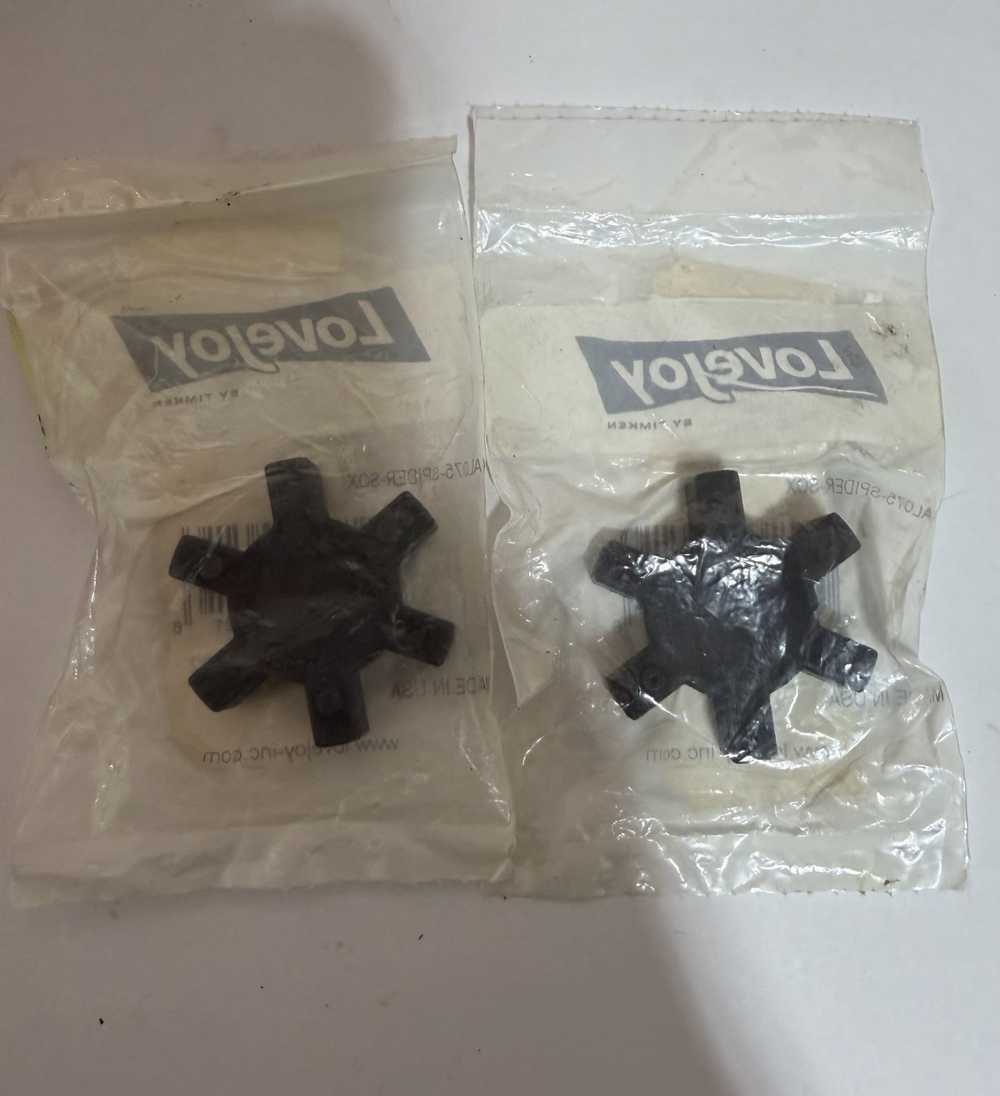 Lot Of 2! L075 (L-075) Lovejoy Spider Insert