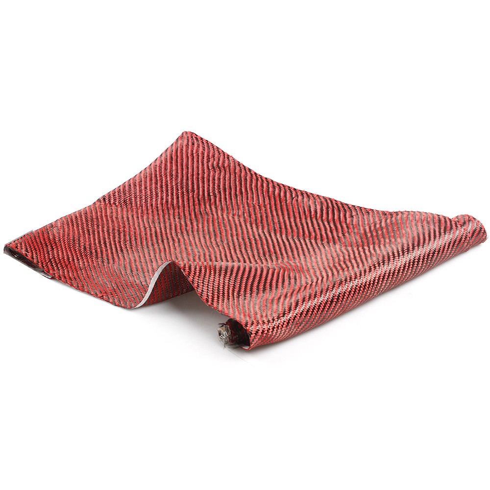 12″ x 60″ Carbon Fiber Cloth Roll Vinyl Wrap Fabric 2×2 Twill Weave 3k/200gsm