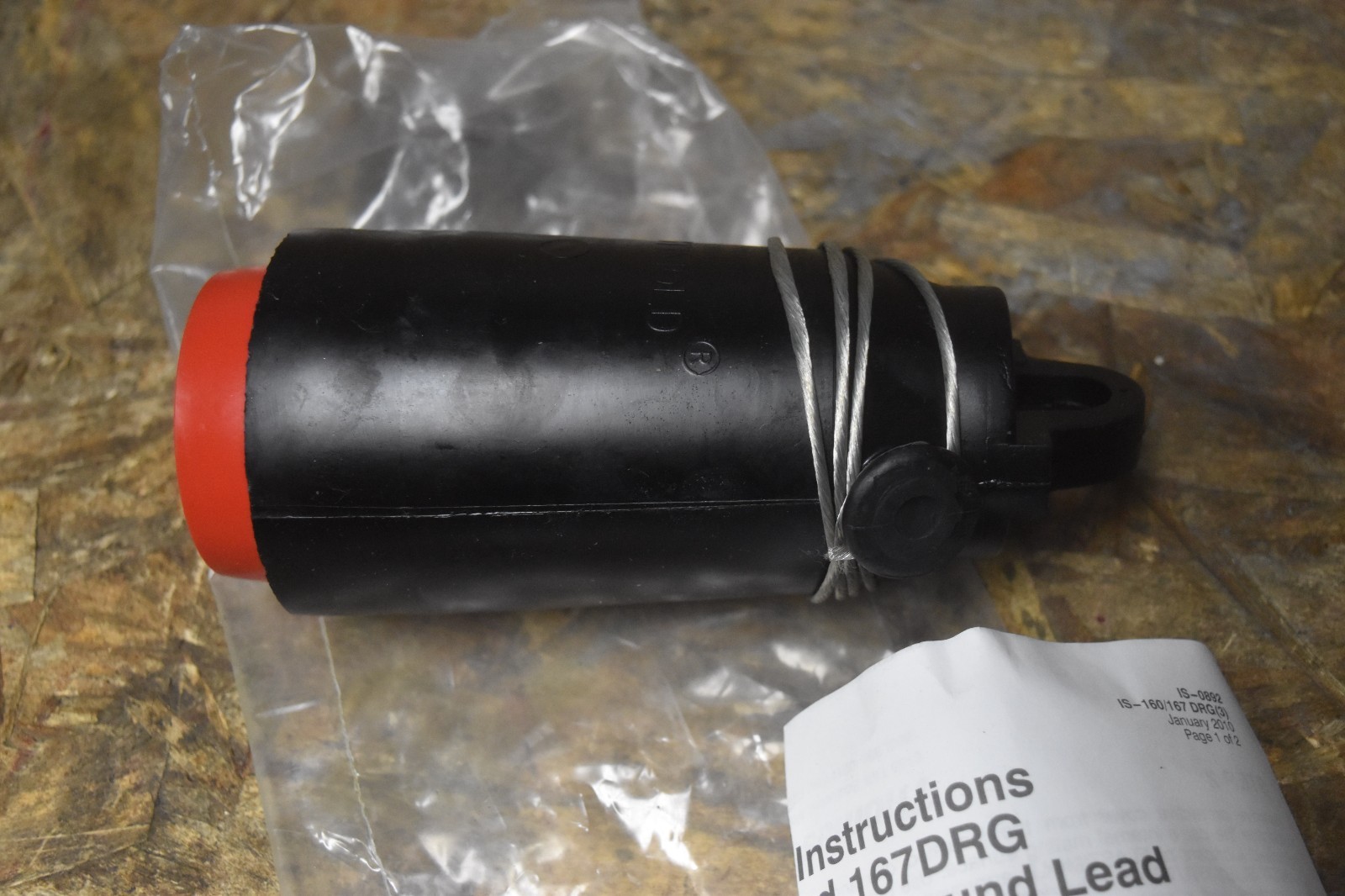LOT OF 5 Elastimold Insulated Cap w/ Ground Lead 160DRG3BG NOS FREE SHIPPING