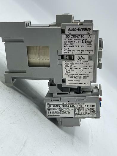 AB ALLEN BRADLEY 100-C09Z*10, 193-EA1DB