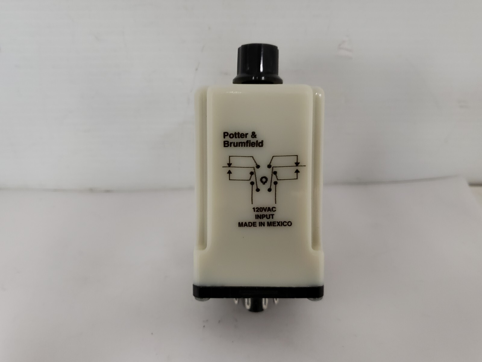 POTTER & BRUMFIELD CHB-38-70002 TIME DELAY RELAY 10A 120VAC 8 PIN NIB