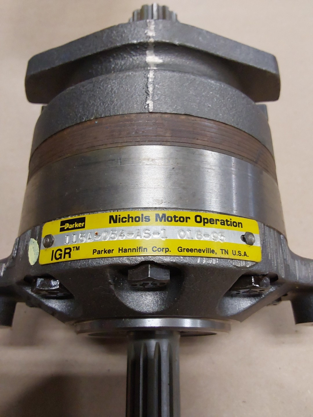 PARKER 115A-164-AS-1 Hydraulic Motor..F123