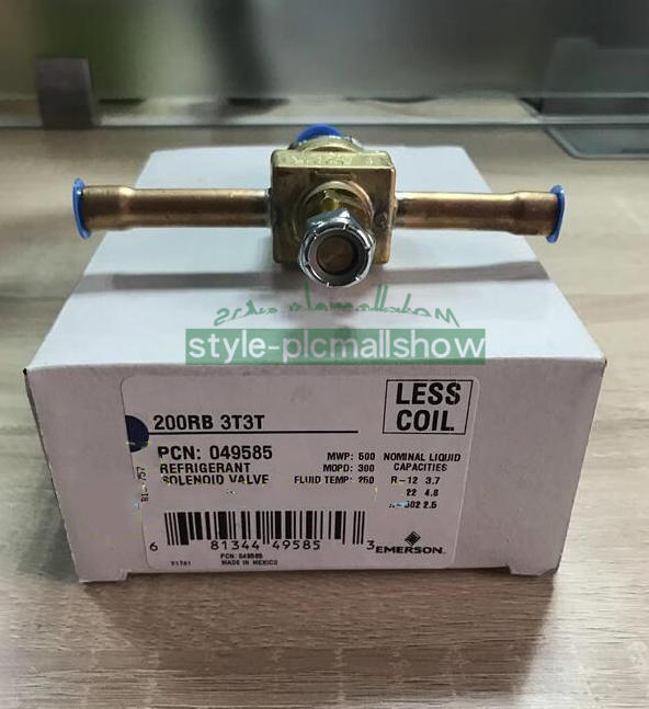 One Emerson 200RB 3T3T Solenoid Valve Fast delivery 200RB3T3T New