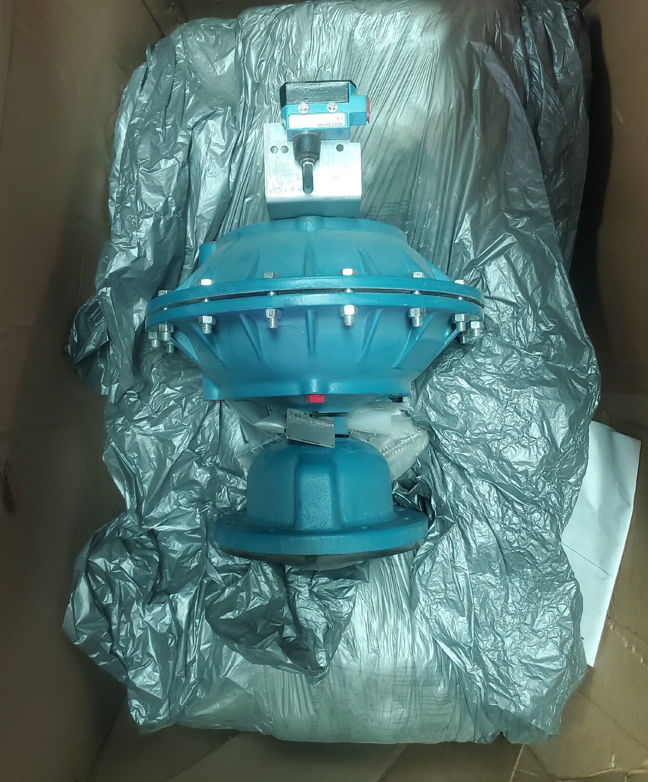 ITT DIA-FLO 4-2000-M-34-3350-LS3 VALVE ACTUATOR NO.50 AIR MOTOR 150 CWP