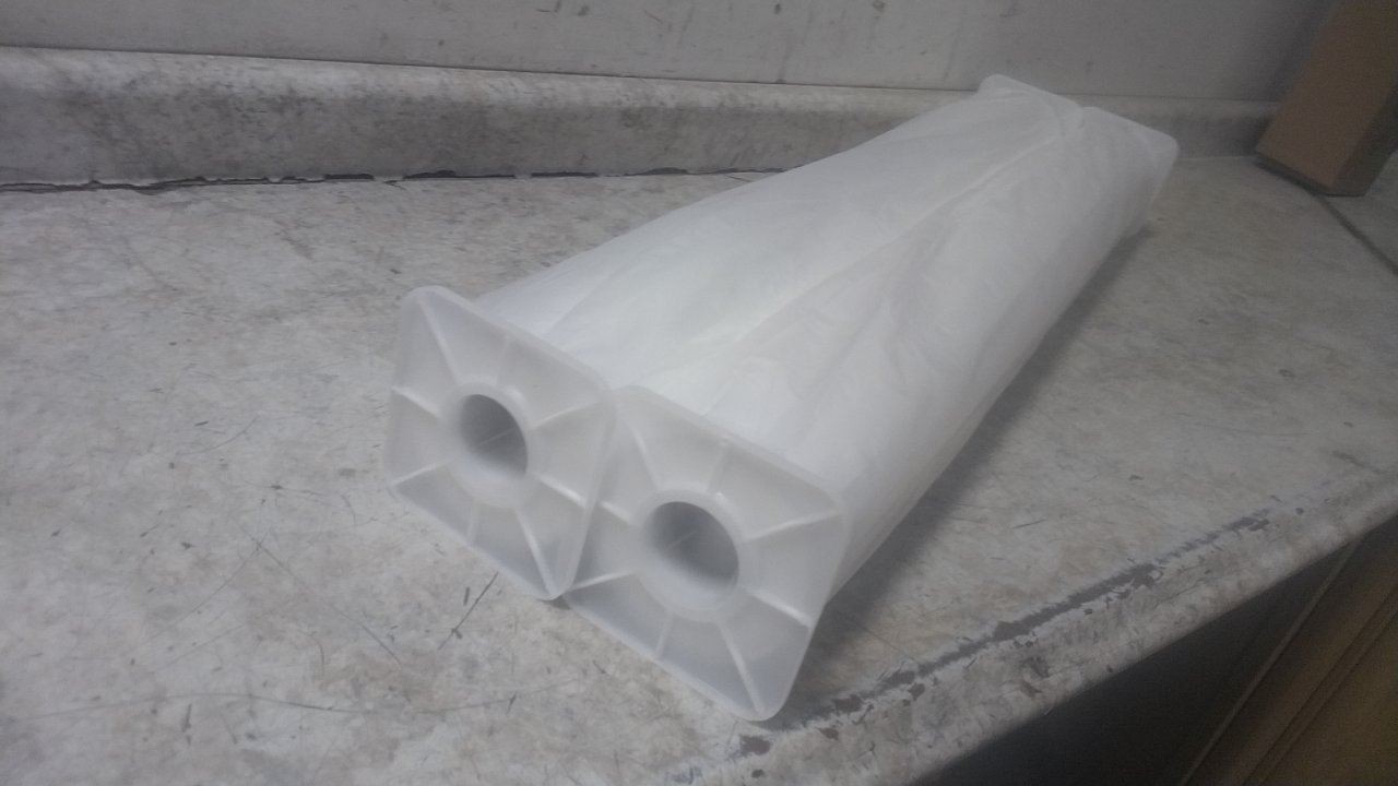 HP CH023A 2 Pk 36 In Width 100 Ft Length White Paper Roll