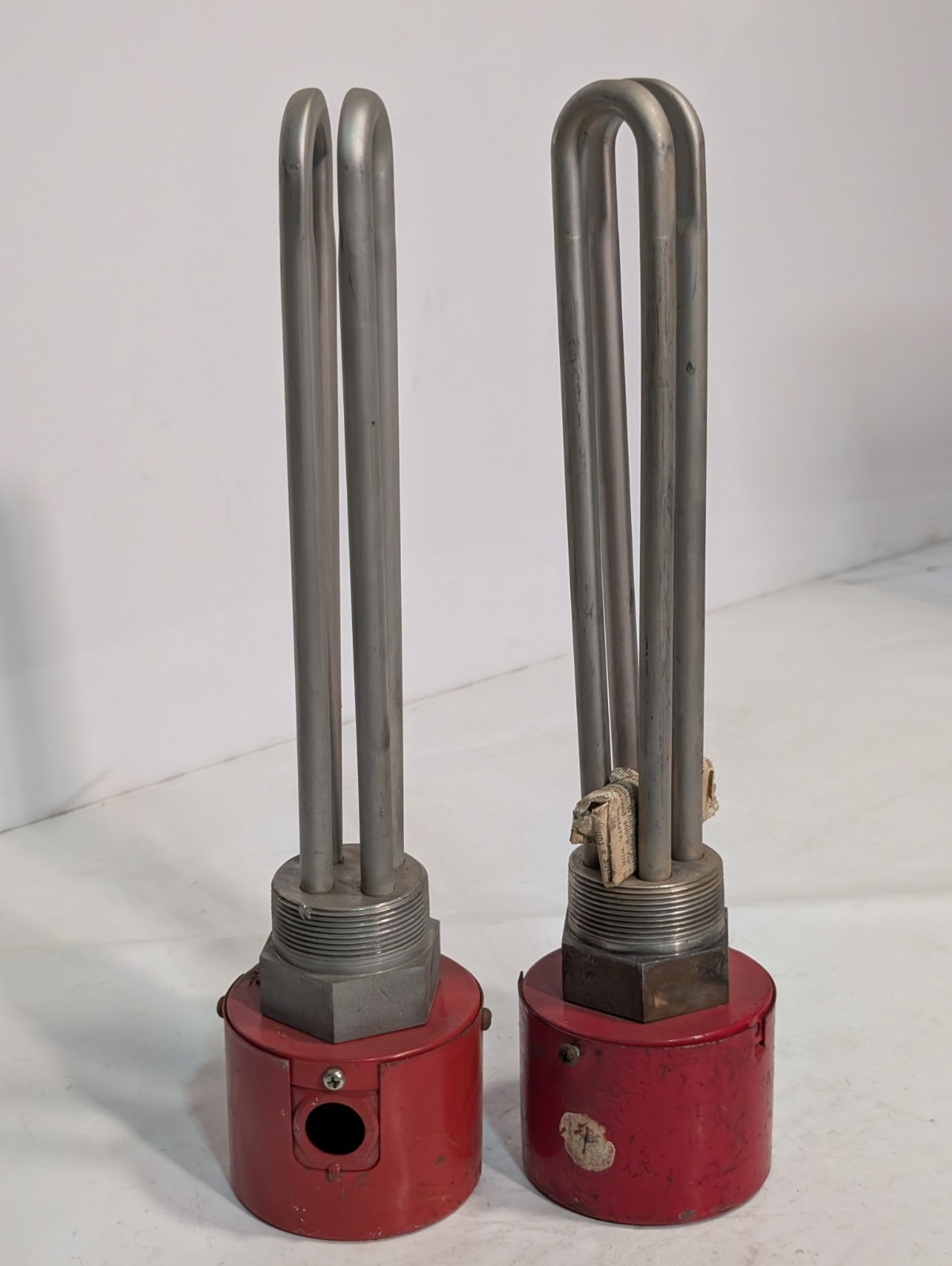 (2) Edwin L. Wiegand Co. Chromalox MTS Immersion Heater Units, 230A, 480V, 3000W