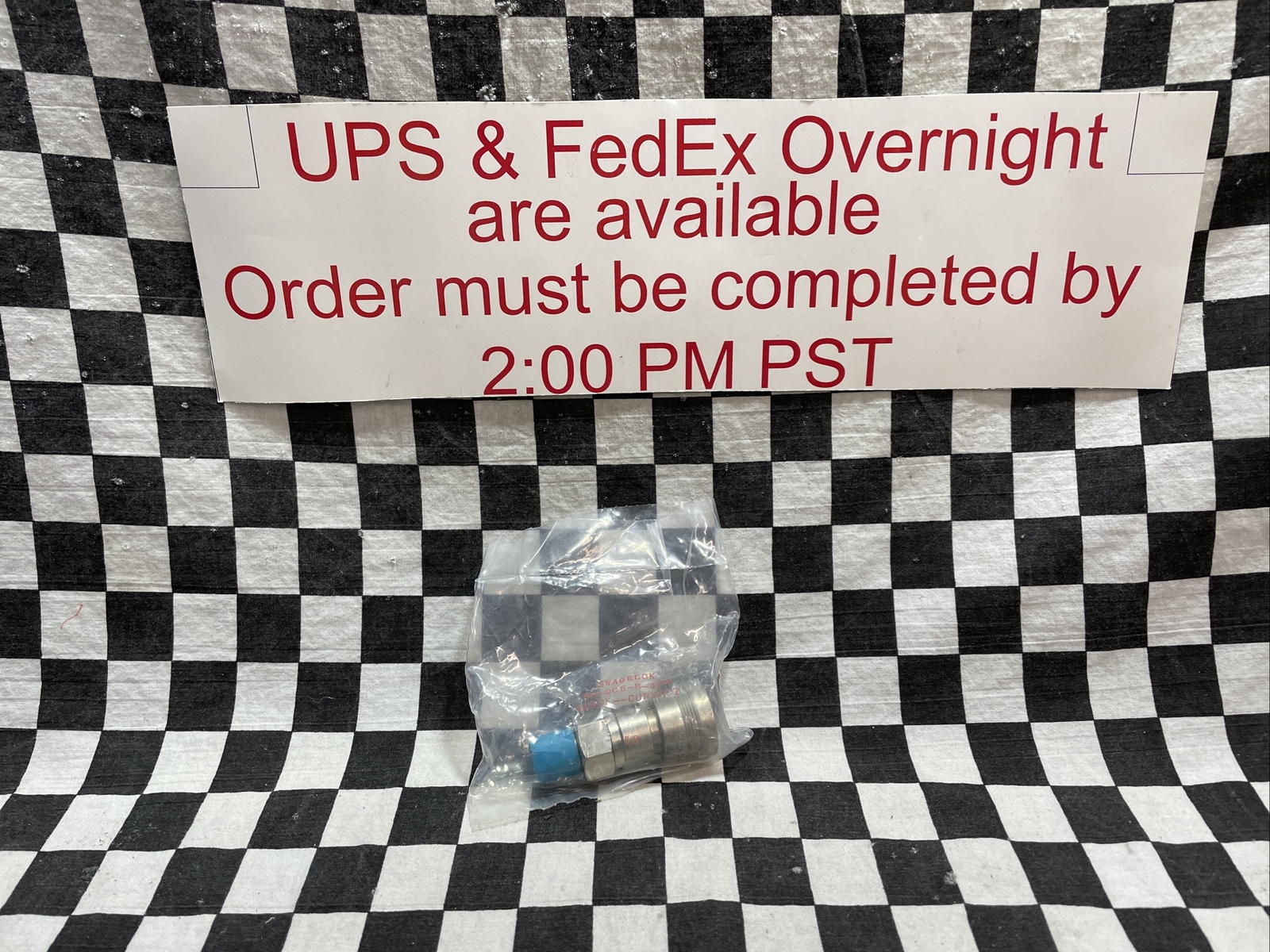 SWAGELOK Quick Connect 1/4″ NPT, SS-QC6-B-4PM, SSQC6B4PM, SHIPSAMEDAY#ZB53