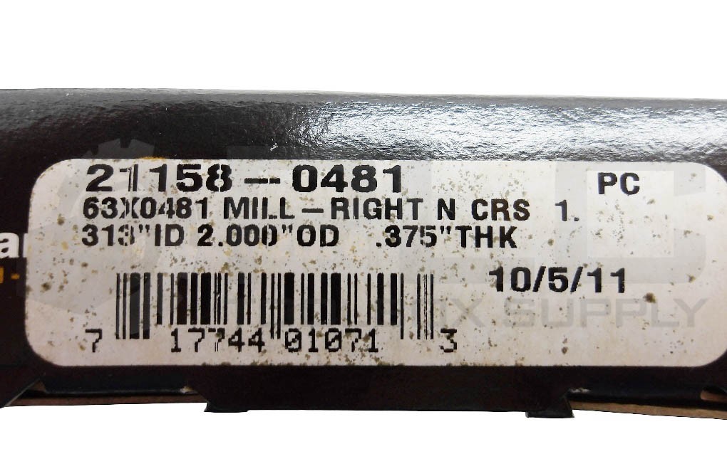 NEW LOT OF 2 GARLOCK KLOZURE 21158-0481 SEAL ID2.000 OD .375